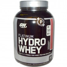 Optimum Platinum Hydro Whey, 1,59 кг - Клубника