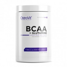 OstroVit BCAA + Glutamine, 500 грамм - Pure