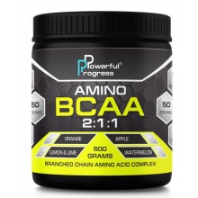 Powerful Progress Amino BCAA 2:1:1, 500г - Ананас