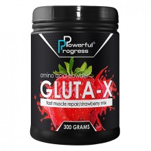 Powerful Progress Gluta-X, 300г - Клубника