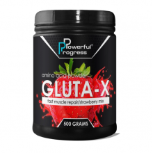 Powerful Progress Gluta-X, 500г - Клубника