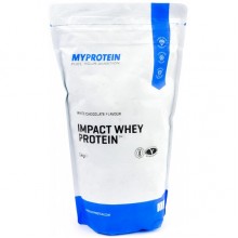 Протеин MyProtein Impact Whey Protein, 1 кг - Белый шоколад