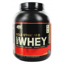 Протеин Optimum Gold Standard 100% Whey, 2.27 кг - Карамель-Тоффи
