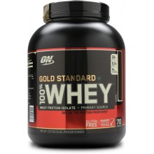 Протеин Optimum Gold Standard 100% Whey, 2.27 кг - Кофе