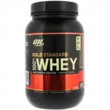 Протеин Optimum Gold Standard 100% Whey, 909 г - Молочный шоколад