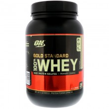 Протеин Optimum Gold Standard 100% Whey, 909 г - Rocky Road