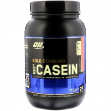 Протеин Optimum Nutrition 100% Casein Gold Standard, 909 г - Клубника