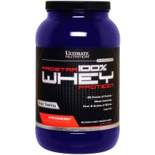 Протеин Ultimate Nutrition Prostar Whey Protein, 907 г - Клубника