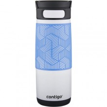 Термокружка Contigo Metra Transit Opaque White with Periwinkle 473 мл